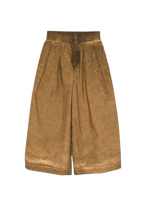 pantaloni poetic donna mostarda UMA WANG | UP3021UW240